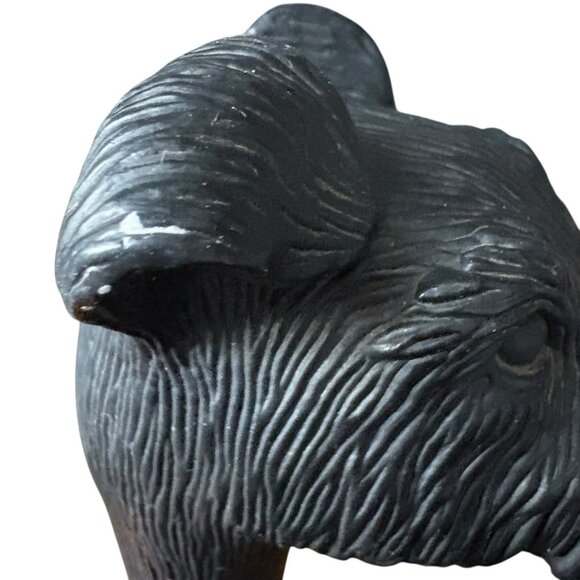 Aramis Tartan Plaid Umbrella Scottie Dog's Head Handle Scottish Terrier Blue - Picture 13 of 16